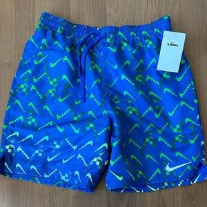 Nike Vibrant Blue Swim Shorts